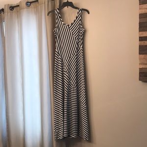 Striped maxi dress